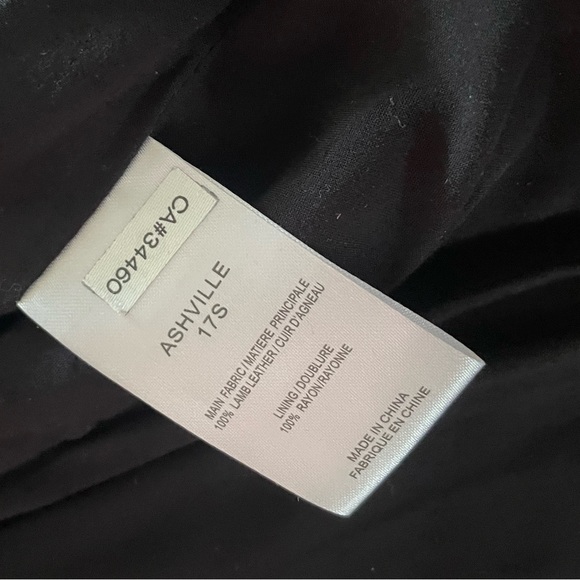 IRO ASHVILLE Cobalt Blue Lamb Leather Biker Moro Jacket zippers & buckles Sz 34 - Picture 12 of 12